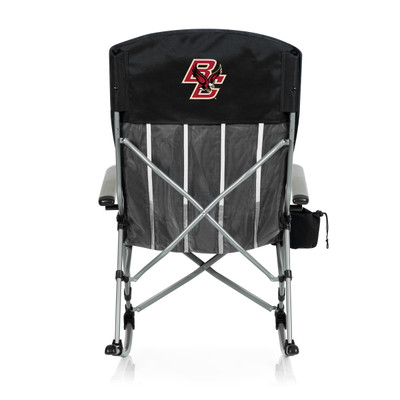 Boston College Eagles Outdoor Rocking Camp Chair | Picnic Time | 805-01-175-054-0