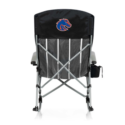Boise State Broncos Outdoor Rocking Camp Chair | Picnic Time | 805-01-175-704-0