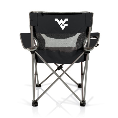 West Virginia Mountaineers Campsite Camp Chair | Picnic Time | 806-00-175-834-0