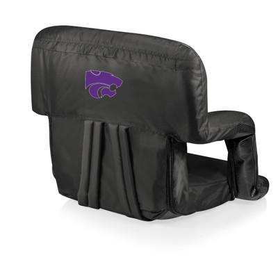 Kansas State Wildcats Ventura Portable Reclining Stadium Seat | Picnic Time | 618-00-179-254-0