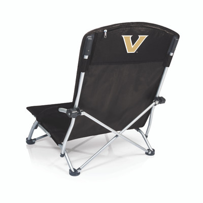 Vanderbilt Commodores Tranquility Beach Chair with Carry Bag | Picnic Time | 792-00-175-584-0