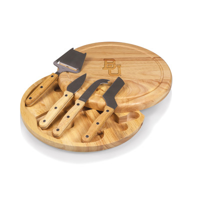 Baylor Bears Circo Cheese Cutting Board & Tools Set | Picnic Time | 854-00-505-923-0