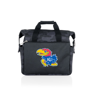 Kansas Jayhawks On The Go Lunch Bag Cooler | Picnic Time | 510-00-182-244-0