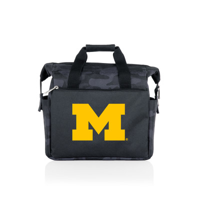 Michigan Wolverines On The Go Lunch Bag Cooler | Picnic Time | 510-00-182-344-0