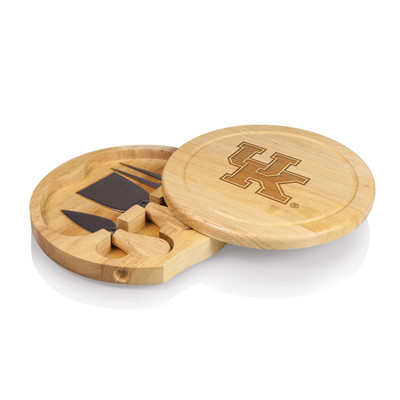 Kentucky Wildcats Brie Cheese Cutting Board & Tools Set | Picnic Time | 878-00-505-263-0