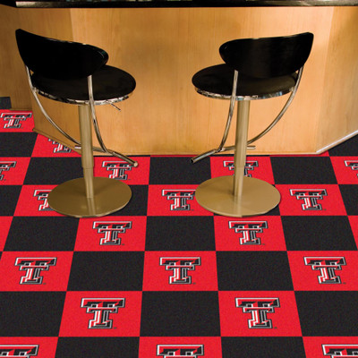 Texas Tech Red Raiders Carpet Tiles | Fanmats | 8529