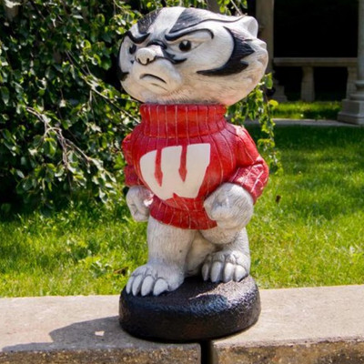 Wisconsin Badgers Mascot Garden Statue | Stonecasters | 2786HT