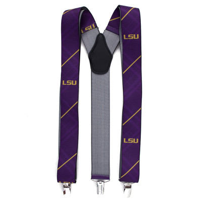 LSU Tigers Oxford Suspenders | Eagles Wings | 8015