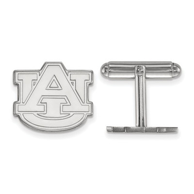 Auburn University Logo Sterling Silver Cufflinks | Logo Art | SS012AU