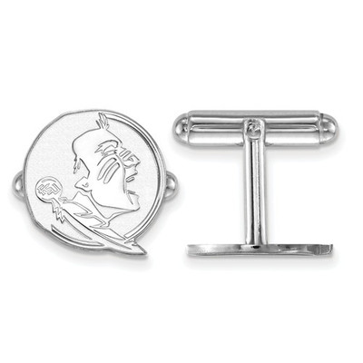 FSU Seminoles Sterling Silver Cufflinks | Logo Art | SS052FSU