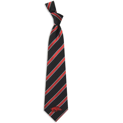 Arkansas Razorbacks Woven Poly Tie | Eagles Wings | 6224