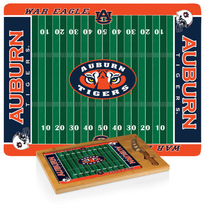 Auburn Tigers Icon Cheese Tray | Picnic Time | 910-00-505-044-0