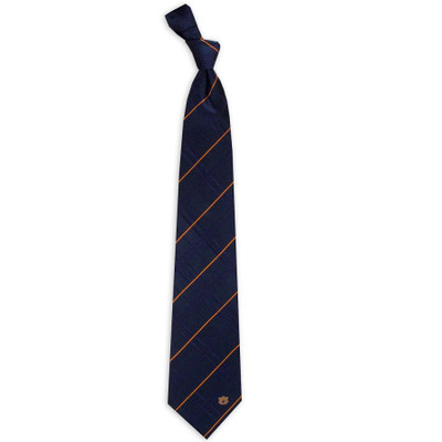 Auburn Tigers Oxford Woven Silk Tie | Eagles Wings | 4821