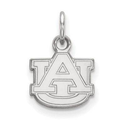 Auburn Tigers AU Logo Sterling Silver Pendant | Logo Art | SS001AU