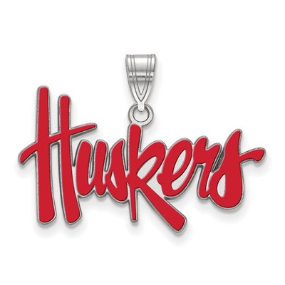 Nebraska Huskers Enamel Pendant | Logo Art | SS018UNE