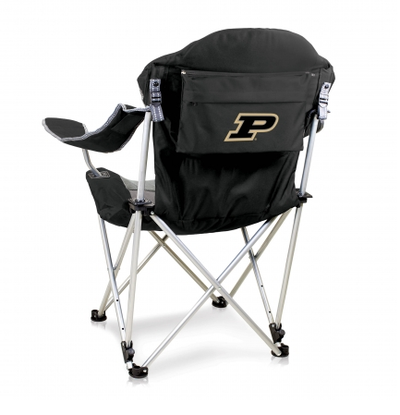 Purdue Boilermakers Reclining Camp Chair | Picnic Time | 803-00-175-514-0