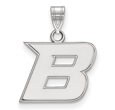 Boise State University Sterling Silver Small Pendant | Logo Art | SS005BOS