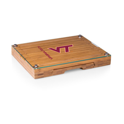 Virginia Tech Hokies Concerto Bamboo Cutting Board | Picnic Time | 919-00-505-604-0