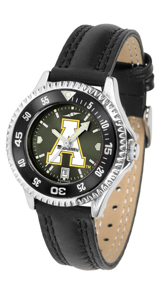 Appalachian State Mountaineers Ladies Competitor AnoChrome Watch with Color Bezel | SunTime | ST-CO3-ASM-COMPL-AC