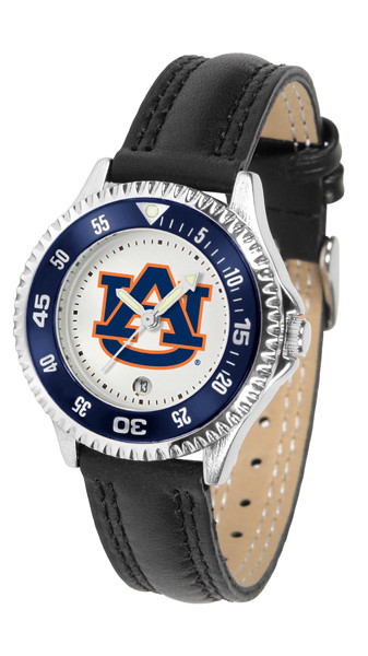 Auburn Tigers Ladies Competitor Sport Leather Watch | SunTime | ST-CO3-AUT-COMPL