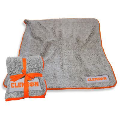 Clemson Tigers Frosty Fleece Blanket Blanket | Logo Chair | 123-25F-1