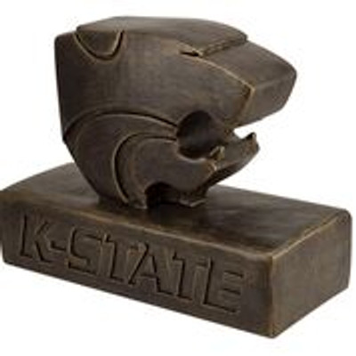 Kansas State Wildcats Bronze Mascot Garden Statue | Stonecasters | 2963BR