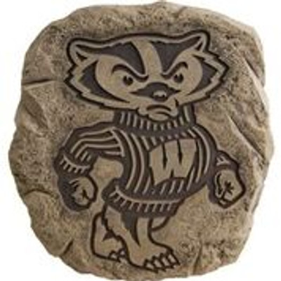Wisconsin Badgers  Logo Stepping Stone | Stonecasters | STC27860