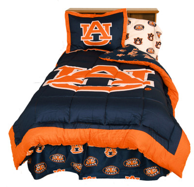 Auburn Tigers Reversible Comforter Set King