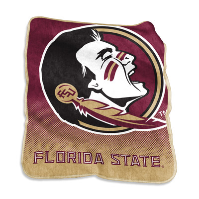 FSU Seminoles Raschel Throw Blanket | Logo Chair | 136-26A