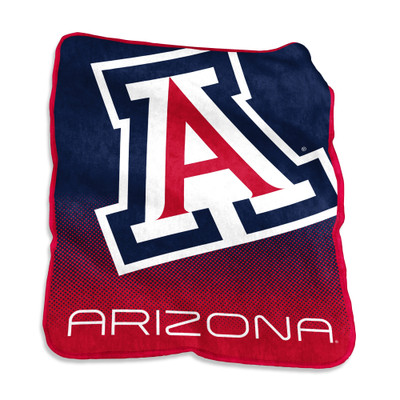 Arizona Wildcats Raschel Throw Blanket | Logo Chair | 106-26A
