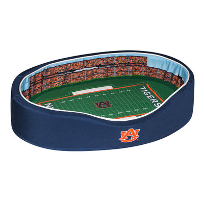 Clemson Tigers Small Pet Bed - Black