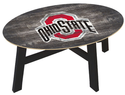 Ohio State Buckeyes Distressed Wood Coffee Table |FAN CREATIONS | C0811-Ohio State