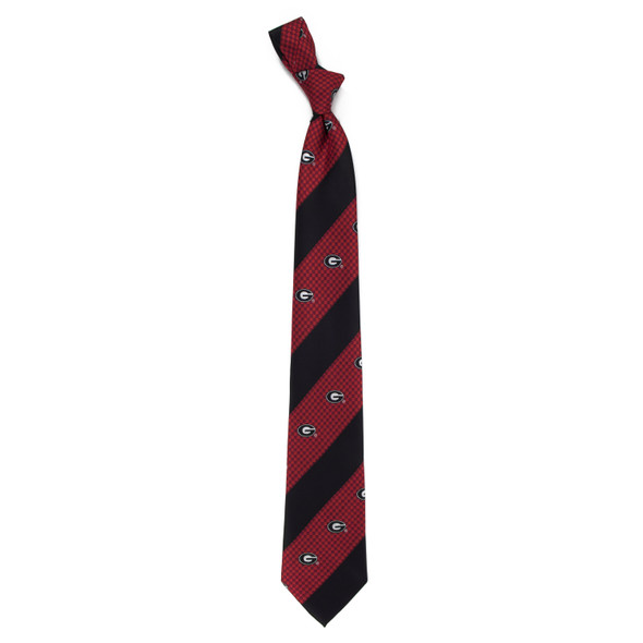 Georgia Bulldogs Geo Stripe Tie | Eagles Wings | 6889