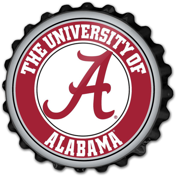 Alabama Crimson Tide Bottle Cap Wall Sign | The Fan-Brand | NCALCT-210-01
