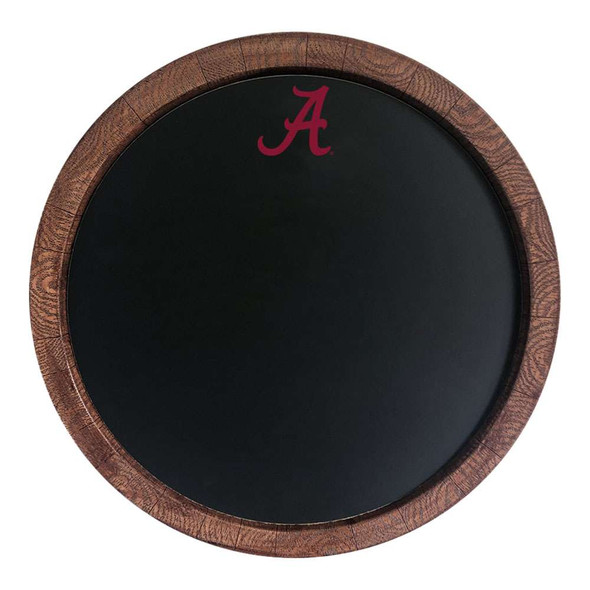 Alabama Crimson Tide Chalkboard Faux Barrel Top Sign | The Fan-Brand | NCALCT-630-01