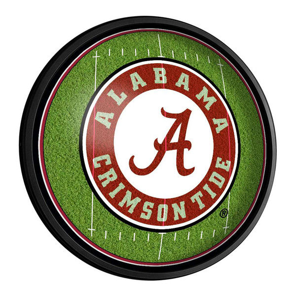 Alabama Crimson Tide On the 50 - Slimline Lighted Wall Sign | The Fan-Brand | NCALCT-130-22