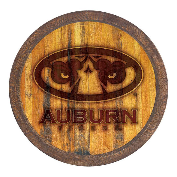 Auburn Tigers Branded Faux Barrel Top Sign | The Fan-Brand | NCAUBT-240-04