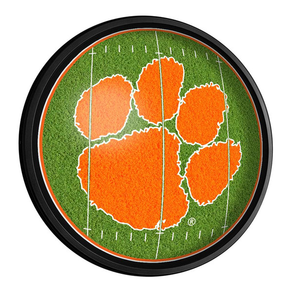 Clemson Tigers On the 50 - Slimline Lighted Wall Sign | The Fan-Brand | NCCLEM-130-22
