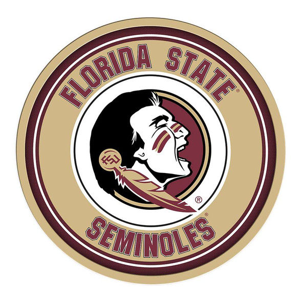 Florida State Seminoles Modern Disc Wall Sign | The Fan-Brand | NCFSSM-230-01