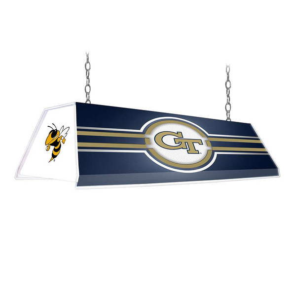 Georgia Tech Yellow Jackets Edge Glow Pool Table Light - Navy | The Fan-Brand | NCGTYJ-320-01