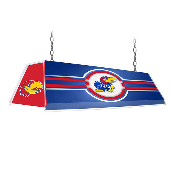 Kansas Jayhawks Edge Glow Pool Table Light - Blue | The Fan-Brand | NCKANS-320-01