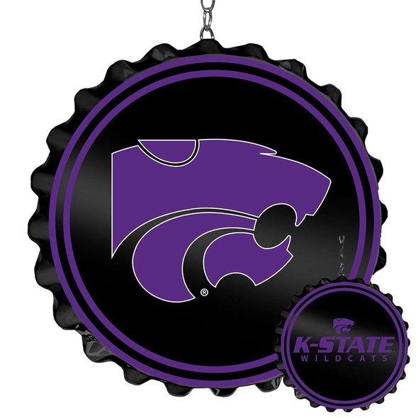 Kansas State Wildcats Bottle Cap Dangler | The Fan-Brand | NCKNST-220-01