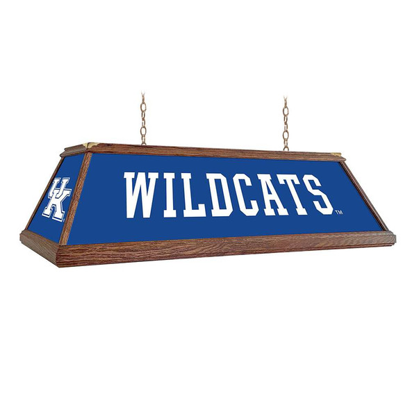 Kentucky Wildcats Premium Wood Pool Table Light - Blue | The Fan-Brand | NCKWLD-330-01B
