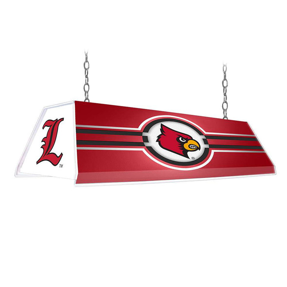 Louisville Cardinals Edge Glow Pool Table Light - Red | The Fan-Brand | NCLOUS-320-01A