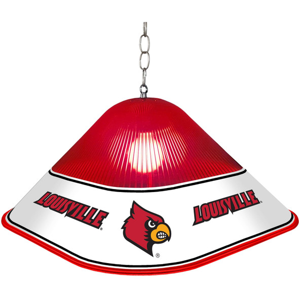 Louisville Cardinals Game Table Light - Red / White | The Fan-Brand | NCLOUS-410-01A