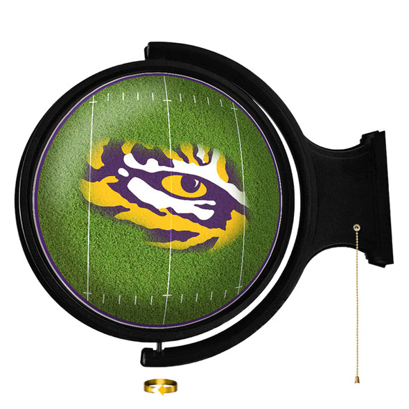 LSU Tigers On the 50 - Rotating Lighted Wall Sign | The Fan-Brand | NCLSUT-115-22