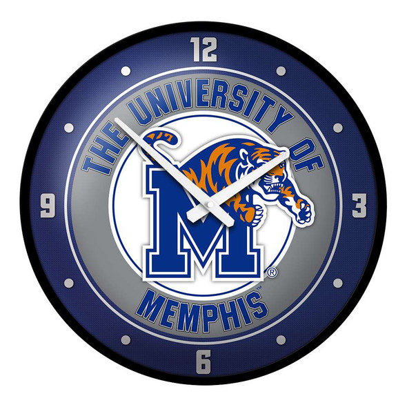 Memphis Tigers Modern Disc Wall Clock | The Fan-Brand | NCMEMP-510-01A
