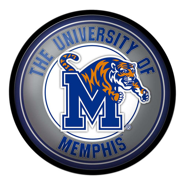 Memphis Tigers Modern Disc Wall Sign | The Fan-Brand | NCMEMP-230-01