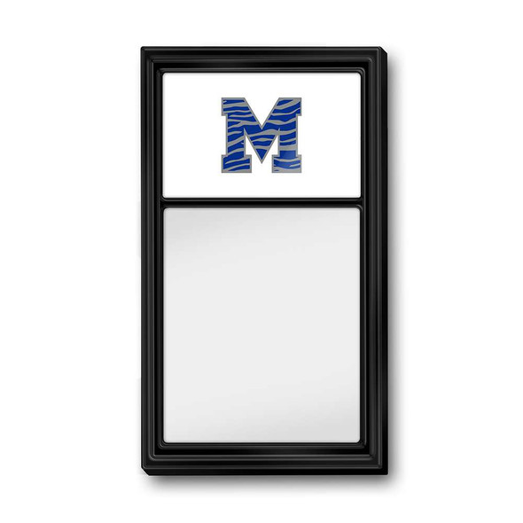 Memphis Tigers Striped M - Dry Erase Note Board | The Fan-Brand | NCMEMP-610-02B