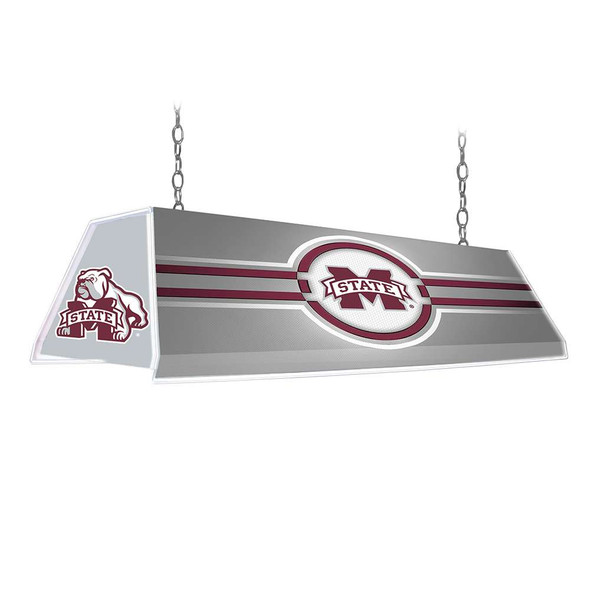 Mississippi State Bulldogs Edge Glow Pool Table Light - Gray | The Fan-Brand | NCMSST-320-01A